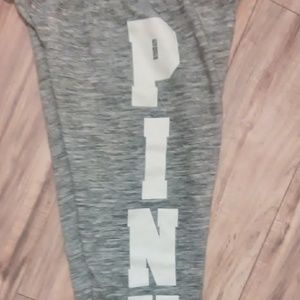 VS heathered grey sweatpants